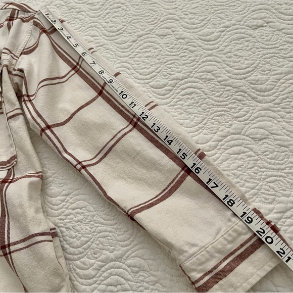 Universal Thread Long Sleeve Button Down Shirt Dress XS | Plaid Flannel - Picture 14 of 16